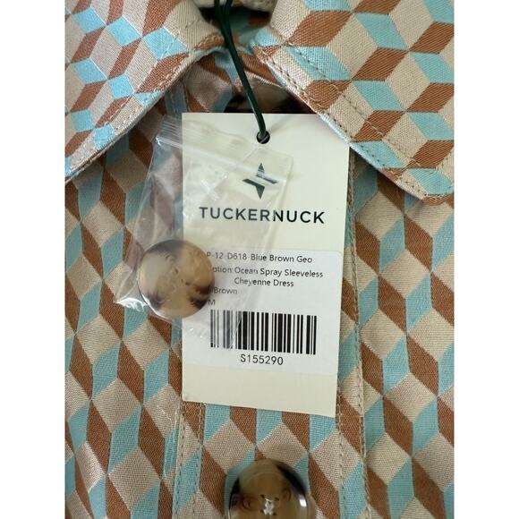 Tuckernuck Ocean Spray Sleeveless Cheyenne Button Closure Dress Size M - Picture 10 of 14